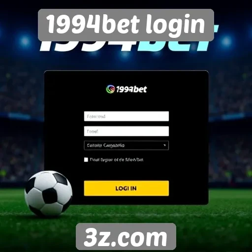 Funcionalidades do sistema de login do 1994bet